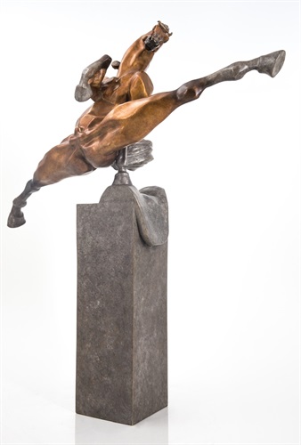Saddle and horse (Bronze，Limited edition of 12 pieces，Weight 6.65KG)