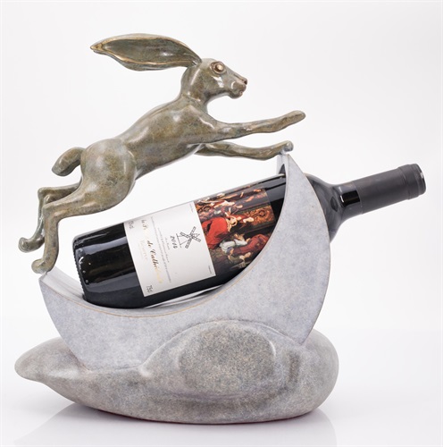 Flying moon (Wine rack) (Bronze，Limited edition of 199 pieces，Weight 6KG)