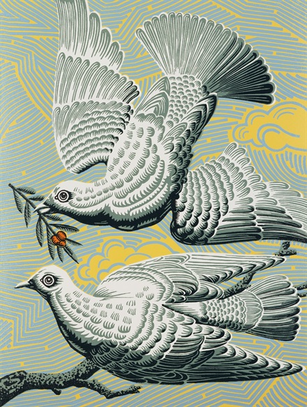 TWO PIGEONS